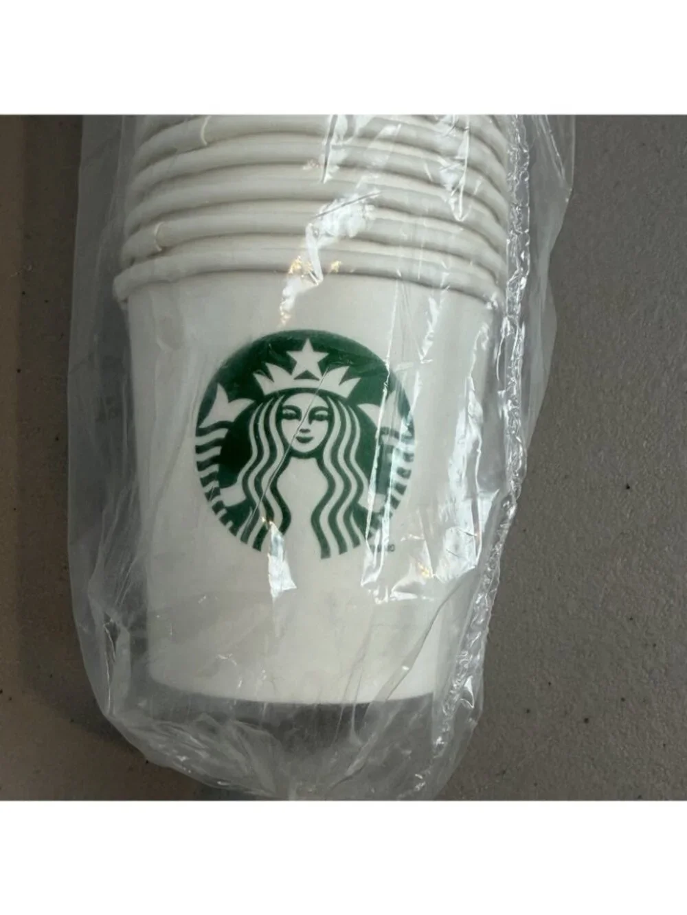 Starbucks Paper Coffee Cups Espresso 4oz Sample Pup Cup Size Open Bag of 49